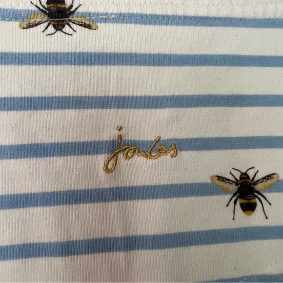 Joules Harbour Bee Print Long Sleeve Tee - Picture 9 of 14
